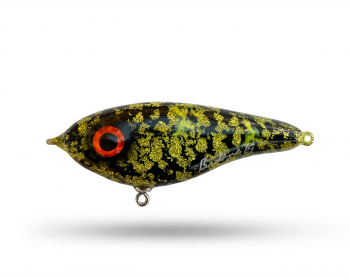 Brunnberg Lures Mini Jerk - Green MotorOil Burbot